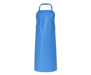 Générique Tablier PU professionnel agroalimentaire fromagerie laiterie - couleur BLEU - taille 115