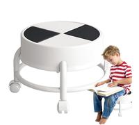 Générique Tabouret à routtes avec siège Bas, Tabouret Bas avec routtes - Chaise roulante Basse Hauteur avec,Tabouret Roulant mobirobuste avec Roues pivotantes à 360 °, Chaise de Tabouret à r