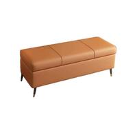 Générique Tabouret avec Assise rembourrée, Pouf Repose-Pieds for se déchausser, Repose-Pieds Ottoman, siège d'appoint for entrée, Salon ou Chambre(Color1,90x40x45cm)