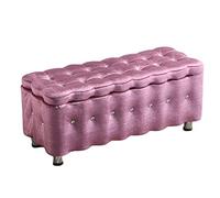 Générique Tabouret Coffre, Pouf, Repose-Pieds, Tabouret Familial Pratique de Bout de lit, Banc de Magasin de vêtements, Tabouret d'entrée/Salon pour se Changer, Plusieurs Couleurs au Choix (