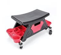 Générique Tabouret d'atelier Mobile avec roulettes et Rangement - Assise Confortable pour mécanique Moto, Garage et Bricolage