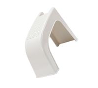 Générique Tabouret de Pédicure de Beige en Plastique Antidérapant Multifonctionnel Confortable pour Pédicure et Rasage des Jambes à Domicile