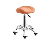 Générique Tabouret De Selle Chaise De Salon Réglable, roulettes Pivotantes Et Ergonomique, Chaise Élévatrice À Gaz Hydraulique, for Coiffure, Manucure, Tatouage(Color3)