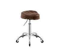 Générique Tabouret De Selle, Chaise Roulante Confortable avec Rembourrage, Pivotante À Hauteur Réglable, for Salons, Spas, Bureau(Color1)