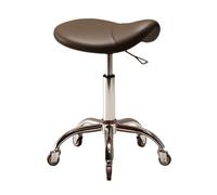 Générique Tabouret De Selle De Massage Master avec roulettes, Tabouret d'artiste Réglable, Hauteur Réglable 40-58 Cm, Poids Supporté 150 Kg(Color1)