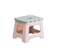 Générique Tabouret Pliant, Banc d'extérieur Portable, Plastique Bas, Facile à Transporter, épais, Petit ménage(Army Green)