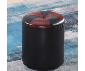 Générique Tabouret Rond en Cuir, éponge à Haute élasticité