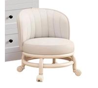 Générique Tabouret Roulant Ergonomique Souple Confortable imperméable | Petits tabourets roulants pour le travail pour maison chambre séjour salle de bain bureau bar boutique salon de