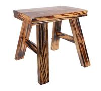 Générique Tabouret Tabouret Stable et Confortable en Bois Massif Rustique Petit Facile à Déplacer, Maison Dortoir
