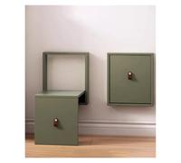Générique Tabouret Ultra Fin et Silencieux, Banc Pliant Mural, Conception Peu encombrante, siège encastré for Couloir d'armoire à Chaussures de Hall(Dark Green)