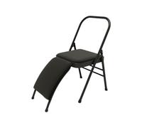 Générique Tabouret Yoga avec Coussin Amovible, Chaise Yoga Pilates, Support à Double Traverse, Outil d'entraînement à l'équilibre, for Bureau à Domicile(Color 2,45x81x82.5cm)