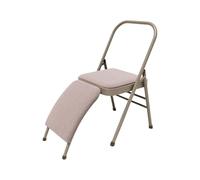 Générique Tabouret Yoga avec Coussin Amovible, Chaise Yoga Pilates, Support à Double Traverse, Outil d'entraînement à l'équilibre, for Bureau à Domicile(Color 1,45x81x82.5cm)