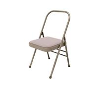 Générique Tabouret Yoga avec Coussin Amovible, Chaise Yoga Pilates, Support à Double Traverse, Outil d'entraînement à l'équilibre, for Bureau à Domicile(Color 1,45x48x82.5cm)