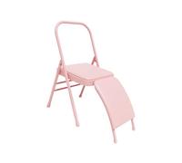 Générique Tabouret Yoga Domicile, Accessoire Yoga Pliable, équipement d'exercices Jambes/Hanche, Support Double Traverse, for l'entraînement soulagement maux Dos(Color 3,45x81x82.5cm)