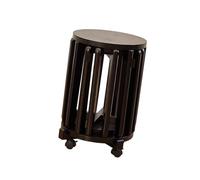 Générique Tabourets gigognes Peu encombrants, Ensemble de 4 tabourets en Bois Massif assemblés, for Chambre à Coucher, Salon, Bureau, Balcon, Salle de Classe, Salle de Jeux(Color 3)