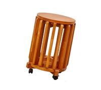Générique Tabourets gigognes Peu encombrants, Ensemble de 4 tabourets en Bois Massif assemblés, for Chambre à Coucher, Salon, Bureau, Balcon, Salle de Classe, Salle de Jeux(Color 2)