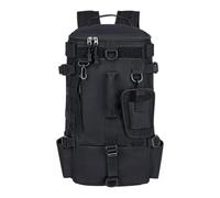 Générique Tackle Bag - Outdoor Angling Storage Rucksack, Spacious Equipment Organizer with Vertical Pole Support Quick Access Compartments, Ideal for Shore Trips School Gym Commutes