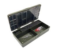 Générique Tackle Box for Fishing - Fishing Hook Organizer | Fishings Rig Boxs | Jig Case Fishings Rig Storage Box for Travel Kayak Angler Outdoor Gear Boat Freshwater Saltwater Carp