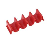 Générique Taco Holder Stand - Waving Shape Taco Rack Holder Food Tray | 4 Compartments Soft Tacos Shell Holders, Multi-Use Food Trays for Keeping Shells Upright