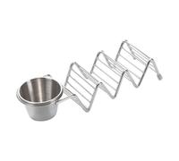 Générique Taco Stand - Stainless Steel Pancake Serving Rack