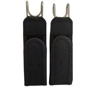 Générique Tactical Metal Hook Elastic Belt, Unisex Buckle-Less Elastic Invisible Waist Belt Closure for a Secure, Comfortable Fit (Black)