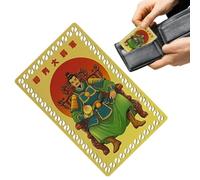 Générique Tai Sui Gold Card 2027, Pocket Size Chinese Fortune Wealth Charm