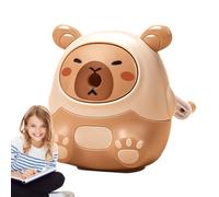 Générique Taille-crayon portatif - Capybara | Portable Cutter - Taille-Crayon Manuel Capybara | Sacapuntas École | Tempéramatite | 2026 Professionnel | Pour l'art scolaire | Dessin au crayon | Brun