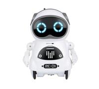 Générique Talking Robot, Small Robot Musical, 3.35x2.56in Learning Educational Toys, Interactive Dialogue Feature, Singing Dancing Function for Kids' Playtime, Parties, Learning Fun