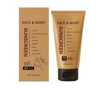 Générique Tallow Sunscreen SPF50, 85g Organic Beef Tallow for Face Sun Cream, Body Moisturizer Sun Screen, Facial Skin Care Products, for Women, Men