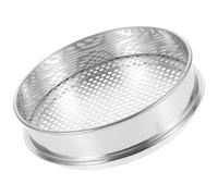 Générique Tamis à Compost Rond 20 CM en Acier Inoxydable 4,5 MM Maille Filtrante Fine pour Jardin Extérieur et Compostage