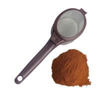 Générique Tamis à thé, Sleek, Sturdy, - High-Performance Elegant Passoire Fine réutilisable jus, Universelle Main Robuste Petits, filtres café pour Boissons Lait | Multipurpose Outdoor Indoor Utility