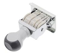 Générique Tampon Dateur Réglable 2022-2033, Rouleau Multi-dates en Plastique et Métal, Impression Claire et Précise, pour Bureau, École et Scrapbooking, Usage Quotidien, Timbre de Date