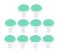 Générique Tampons de Ponçage Doux pour Lime à Ongles Bébé 10pcs, Accessoires Sûrs en Plastique et Papier Abrasif pour Soin Délicat des Ongles de Tout-petits