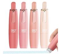 Générique Tape Roller - 4.33 × 0.91inch 16FT Glue Tape Roller, Double Sided Scrapbook Sticking Stripes, Strong Journaling Wrapping Photo Paper | Offices Home School Card Making Book Scrap Accessories