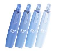 Générique Tape Roller - 4.33 × 0.91inch 16FT Glue Tape Roller, Double Sided Scrapbook Sticking Stripes, Strong Journaling Wrapping Photo Paper | Offices Home School Card Making Book Scrap Accessories