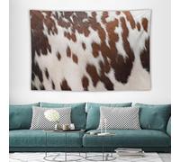 Générique Tapestries Extra Large 200 x 300 cm, Custom Images Banners Signs Personalized Tapestry Wall Hanging, Modern Brown, White, Animal Pattern,