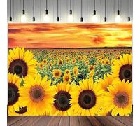 Générique Tapestries Extra Large 200 x 300 cm, Custom Images Banners Signs Personalized Tapestry Wall Hanging, Colorful Floral Yellow, Brown, Green, Orange, Red,