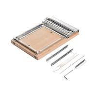 Générique Tapestry Looms, Wood Long-Lasting Smooth Craft Machine & Durable Wooden Weaving Looms, Perfect for Beginners, Experts, Enthusiasts to Create Blankets, Dresses, Scarves, Projects with Family