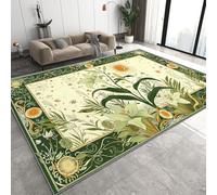 Générique Tapis 180x240 cm Imitation Cachemire Doux Motif 3D Fleurs Antidérapant Lavable Machine et Main Nettoyage Facile Astrologie Bohème Spirituelle Très Grand Tapis pour Grand Salon villa28K-71
