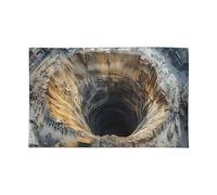 Générique Tapis à Effet 3D Illusion d'Optique,Tapis Amusant Antidérapant à Séchage Rapide | Dessous-de-Pied en 3D Illusion | pour Anniversaire Halloween Fêtes Nouvel an Chambre Entrée Couloir