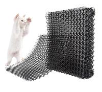 Générique Tapis À Pointes De Chat - Dissuasion pour Animaux D'aménagement Paysager 12 Pièces Peut Être Épissé Animal Spikes Pad Aménagement Paysager Anti-Saut pour Jardin