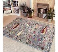 Générique Tapis À Thème Océan pour Fort Trafic - Lavable, Résistant Aux Taches, Antidérapant pour Salon Et Chambre,A,200 * 300cm