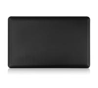 Générique Tapis Antidérapant Cuisine Noir en PVC Mousse Épaisse 44x71x1,2 Cm pour Bureau et Salle de Pause, Coussinet Ergonomique Réduisant la Fatigue