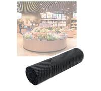 Générique Tapis antidérapant Domestique for tiroirs et étagères de Cuisine, Tapis antidérapant for Tableau de Bord, comptoirs et armoires de Voiture(Black,60x600cm)