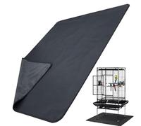 Générique Tapis Cage Animaux 122x91 cm antidérapant Absorbant - Protection Sol imperméable | Tapis Cage Oiseau Chien Chat Lapin Reptile | Accessoire Ćage intérieur Facile Nettoyage | Anti saleté m