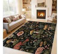 Générique Tapis Champignon, Tapis Entree Interieur Fleur Plante, Poils Antidérapant Courts Doux Moquette Paillasson Interieur Entree Un Nettoyage Facile 40x60 cm P-&49