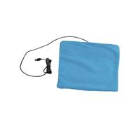 Générique Tapis Chauffant Animal Plaid Chauffant USB Coussin Peluche Chauffant Tapis Chauffant Automatique Offre Une Chaleur Douce et Constante pour Animaux Sen, Bleu