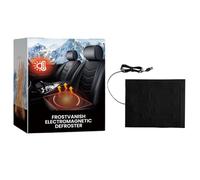 Générique Tapis Chauffant Électrique pour Voiture - Compact pour Temps Froid - Tapis Chauffant De Dé givrage pour Vitres Automobiles | pour Entretien Auto Berline Monospace Camping-Car Garage