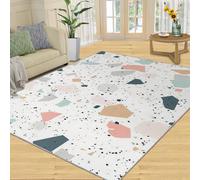 Générique Tapis Contemporain Motif Graffiti, moucheté, ne perd Pas Ses Poils avec Envers antidérapant pour Chambre à Coucher, décoration d'intérieur