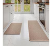 Générique Tapis Cuisine Antidérapant，Ensemble De Tapis De Cuisine Texturés Lavables, Antidérapants Et Résistants, À Profil Bas Et À Surface Douce, Idéal pour La Salle À Manger Et Un Usage Quotidien E